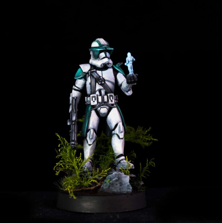Clone Trooper Star Wars Legion - bemalt