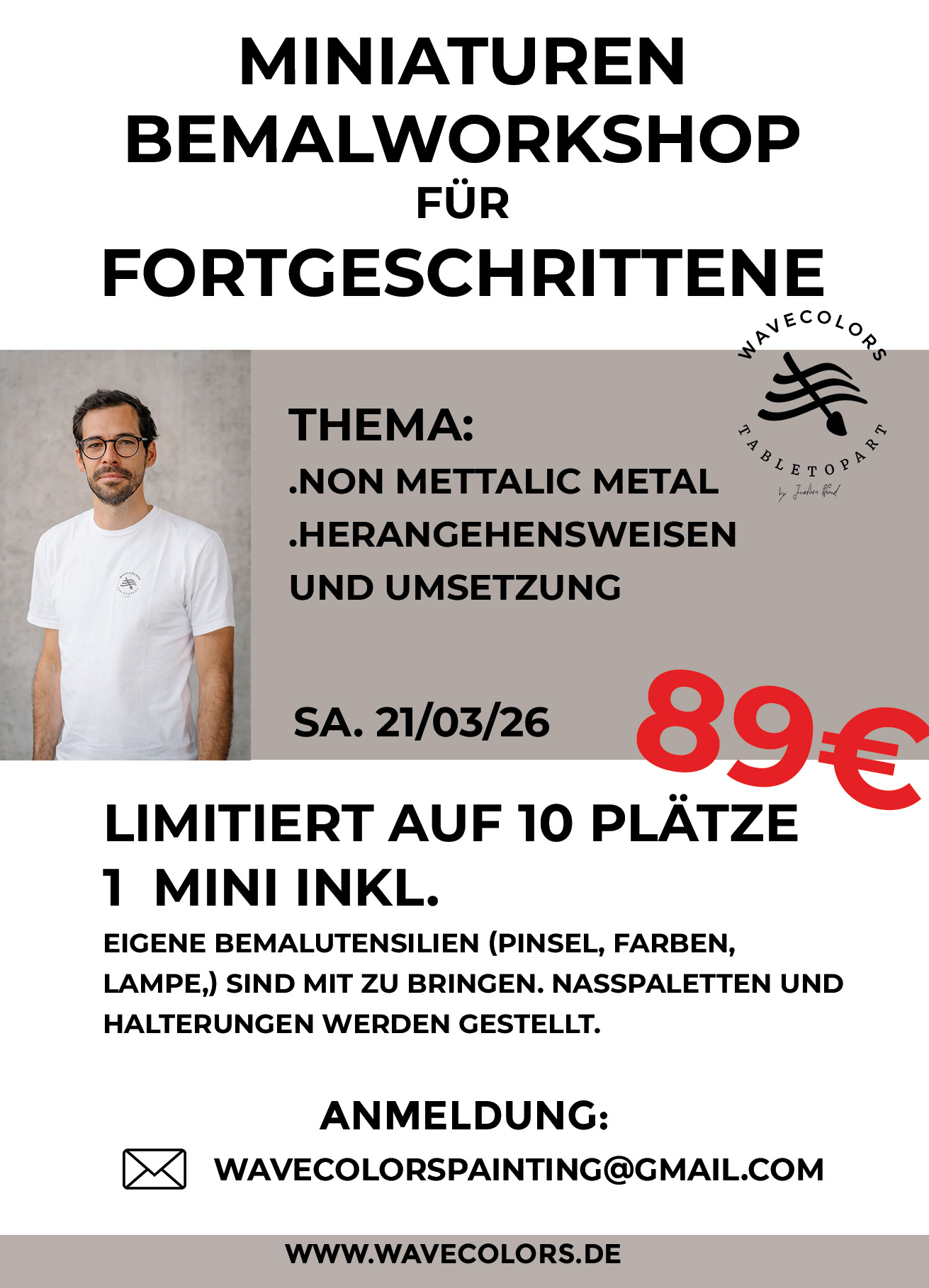 Fortgeschrittenen Miniaturen Bemalworkshop Miniaturen bemalen warhammer 40k warhammer